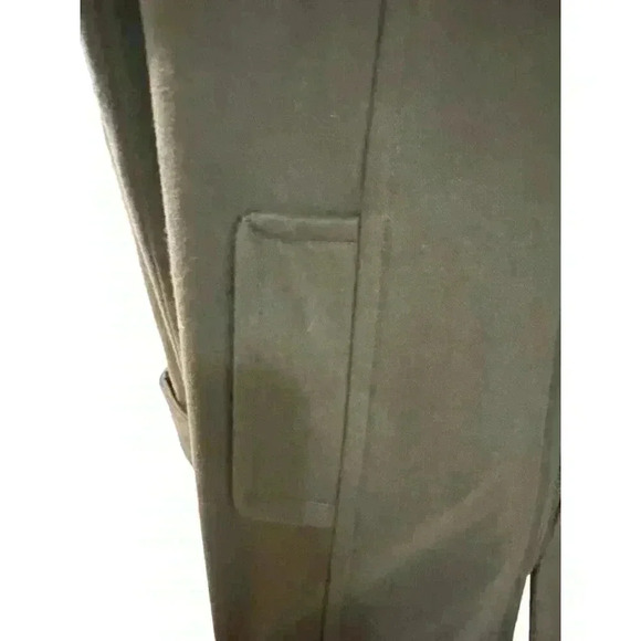 Anthropologie Tulle Wool Blend Long Pea Coat Size M, Pre-Owned - Picture 2 of 8